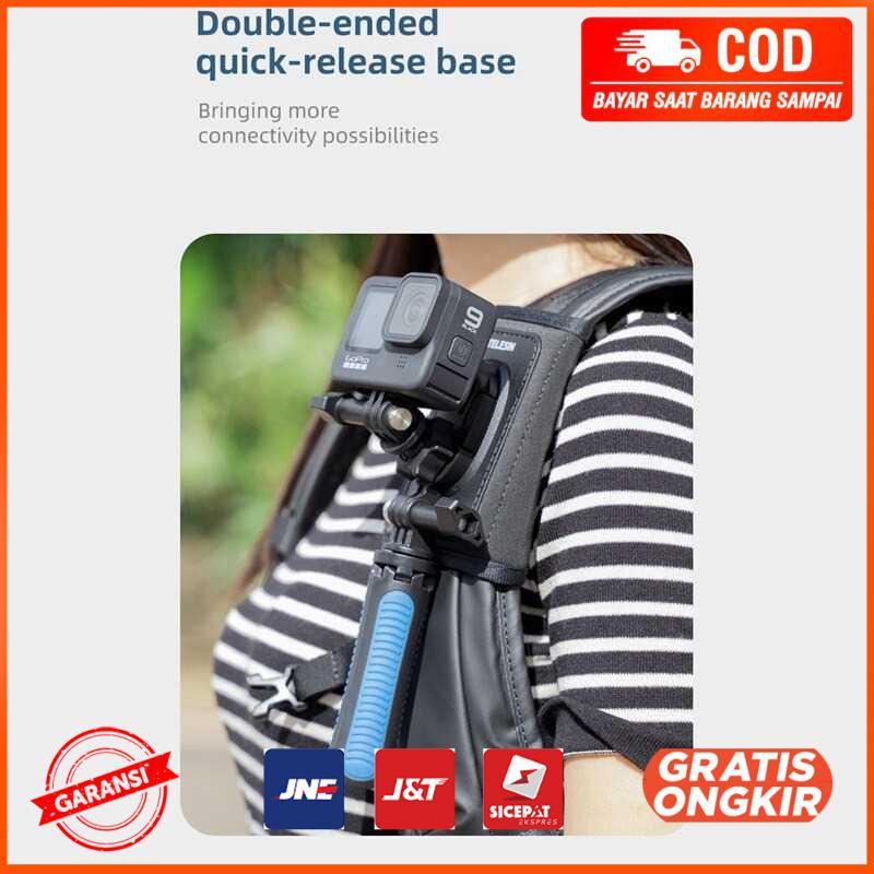 Telesin 360 Degree Mount for GoPro with Backpack Bracket
