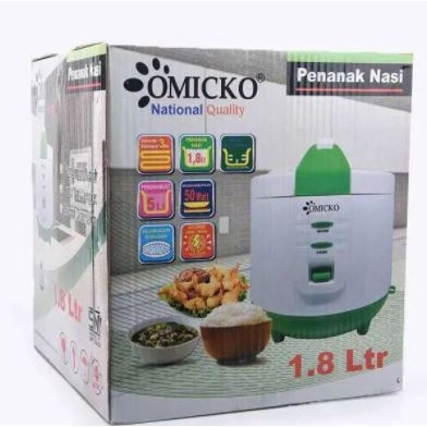 Magic Com Omicko rice cooker untuk anak kosan 1.2 Liter