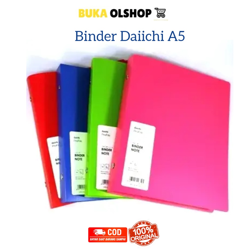 

Binder Note Daiichi A5 Binder Daiichi Warna