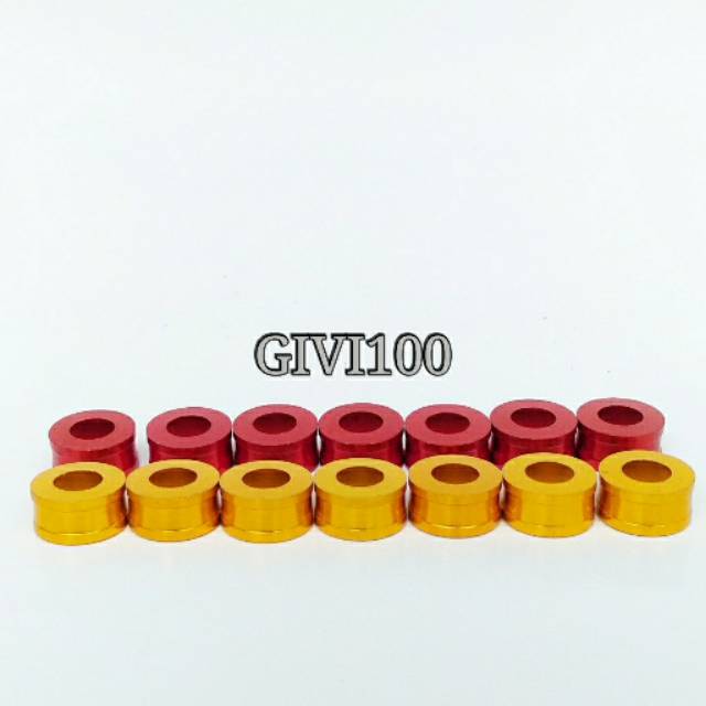 monel ring baut L 6 monel lingkaran baut L6 mur baut murah lingkar warna racing roda baut anodez