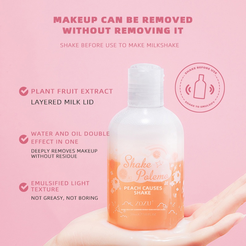 ZOZU Ultimate Micellar Milk Makeup Remover - 200ml