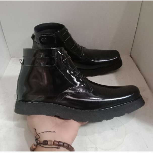 SEPATU PDH TALI MATI KULIT KILAP SWEDIAN SEPATU PDH TNI SEPATU PDH POLRI SEPATU PDH SECURITY SEPATU PDH SATPAM SEPATU DINAS PNS