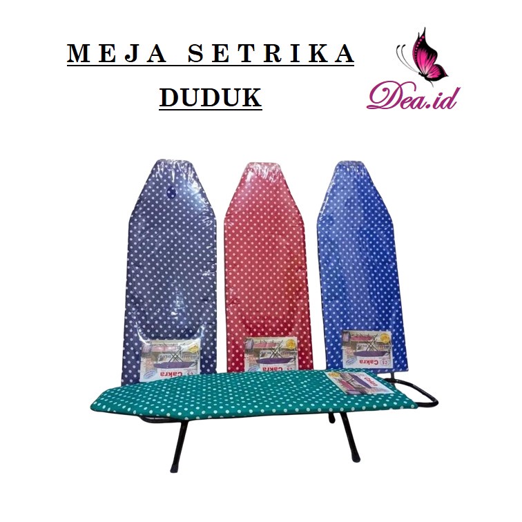 [DEASHOP] MEJA GOSOK BERDIRI - MEJA SETRIKA LIPAT BESI BERDIRI - MEJA SETRIKA BERDIRI &amp; DUDUK KOKOH AWET