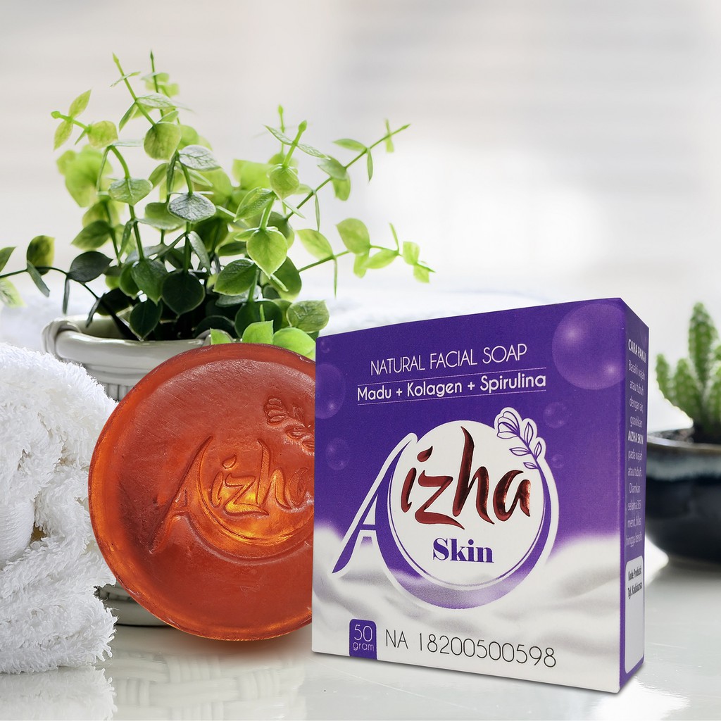 FACIAL WASH Acne Acness Aizha Skin Soap Pembersih Wajah Ampuh Mencerahkan Wajah Badan Permanen ORI