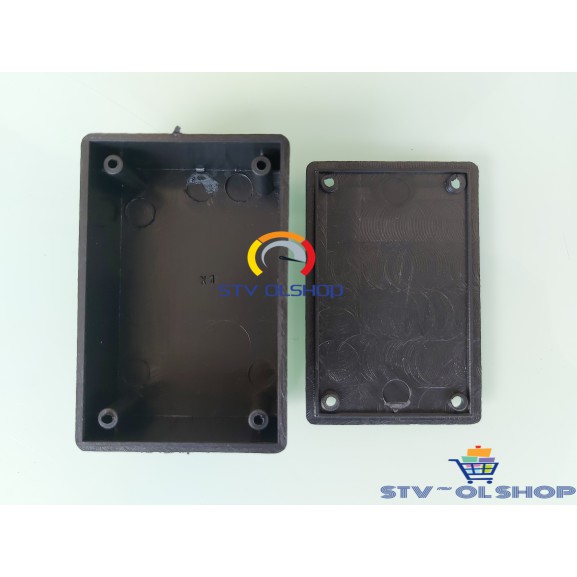 Box Polos X 1 Plastik / Box Polos Hitam Serba Guna