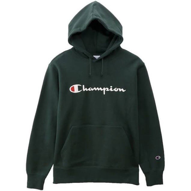champion red blue and white sweatshirt