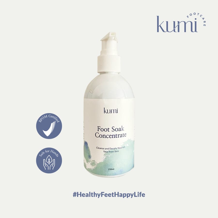 KUMI CALLUS REMOVER & FOOT SOAK OFF [BPOM] / FOOTCARE / PEDICURE CALLUS TREATMENT