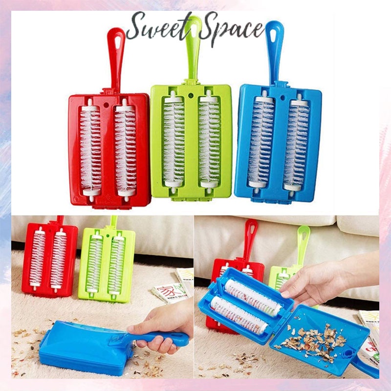 SIKAT ROLLER PEMBERSIH KARPET MINI UNTUK RUMAH / SIKAT KARPET AJAIB MULTIFUNGSI SERBAGUNA [ SWEET SPACE ]