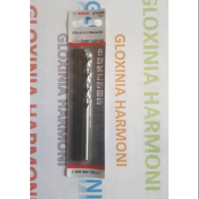 Mata Bor Beton bosch 8mm bisa buat besi