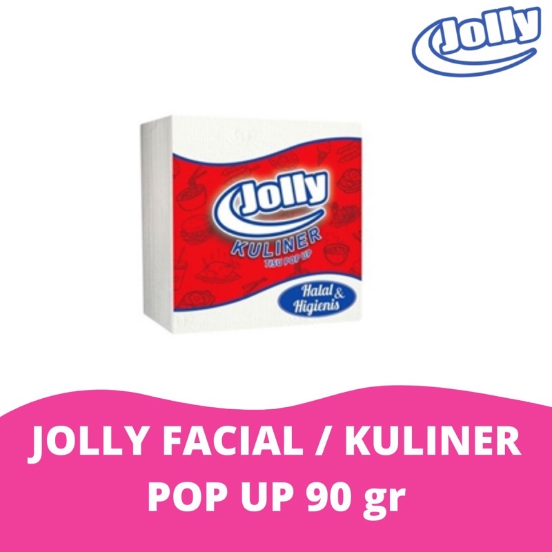 Jolly Pop Up Kuliner 90gr / Tissue Jolly Pop Up
