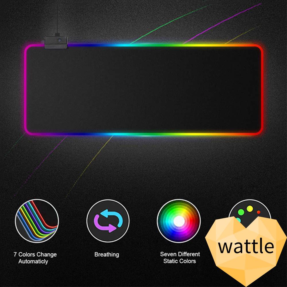 Wattle Usb Extended Non Slip Led Desk Blanket Keyboard Mice Mat Mouse Pad Shopee Indonesia