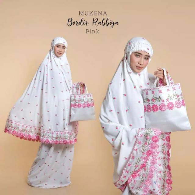 MUKENA BORDIR RABBIYA