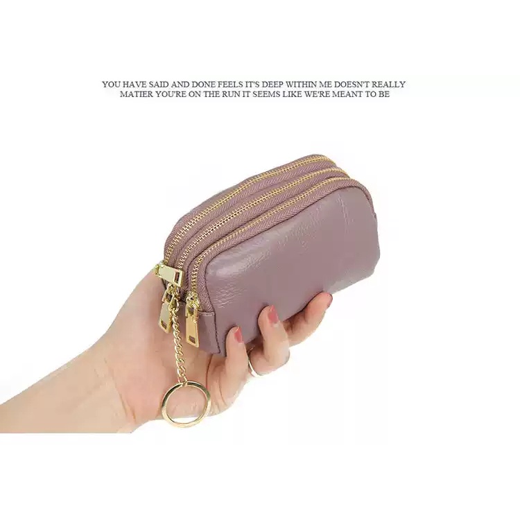 (( BAYAR Di TEMPAT )) NEW ARRIVAL !! Dompet Koin Mini Wanita Baru 2022 Tas wanita KEKINIAN Tas PROMO dikonTas Tangan DOmpet untuk Uang coin DOmpet untuk Kartu Dompet Clutch Tas Bahan Kulit Jeruk Tebal IMPORT