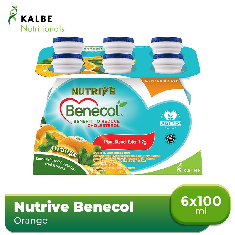 

NUTRIVE BENECOL ORANGE 6X100 ML
