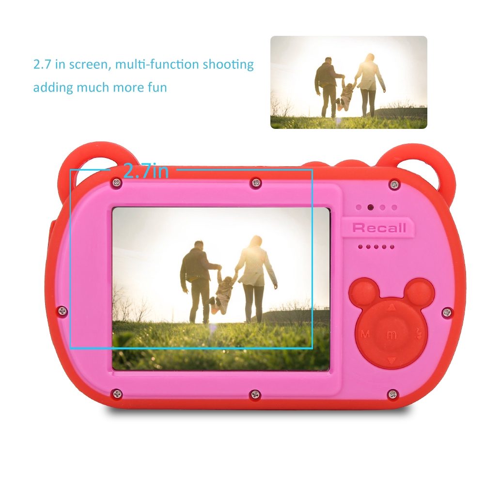 Kamera Video Digital Hd 1080p Motif Kartun Lucu Untuk Anak