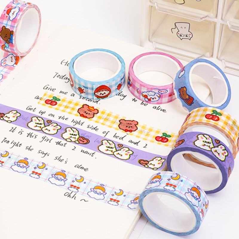 

Washi Tape Ecer Satuan Planner Deco Sticker Washi Tape Cute