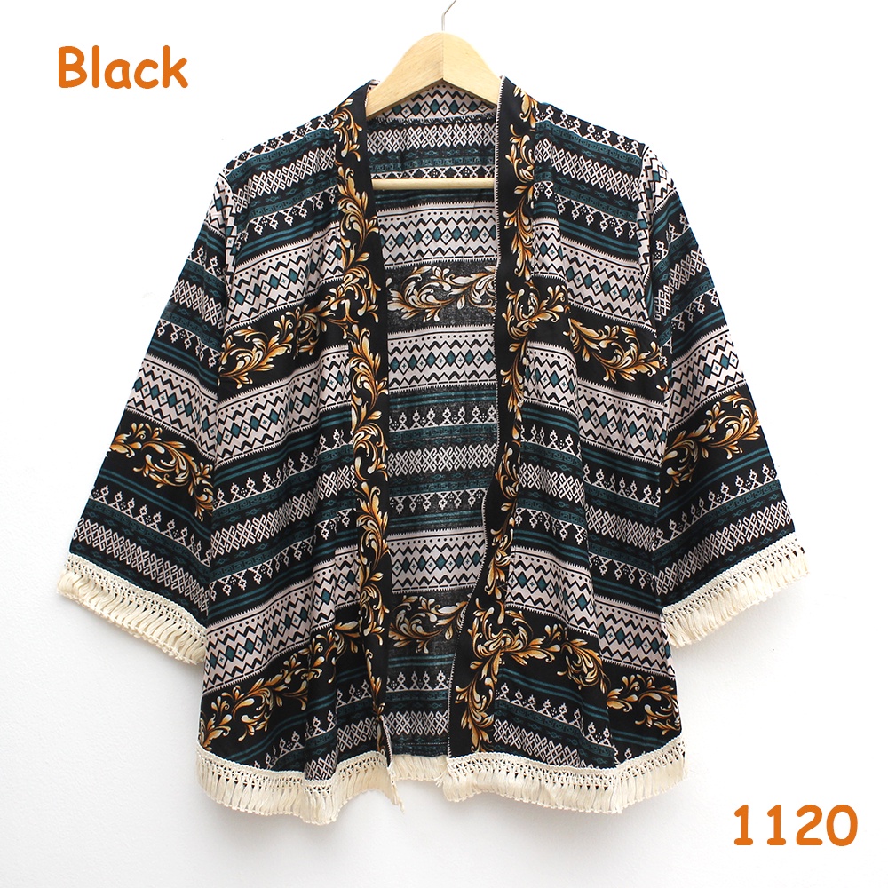 [BOHO.id] Outer bohemian tribal bunga cardigan