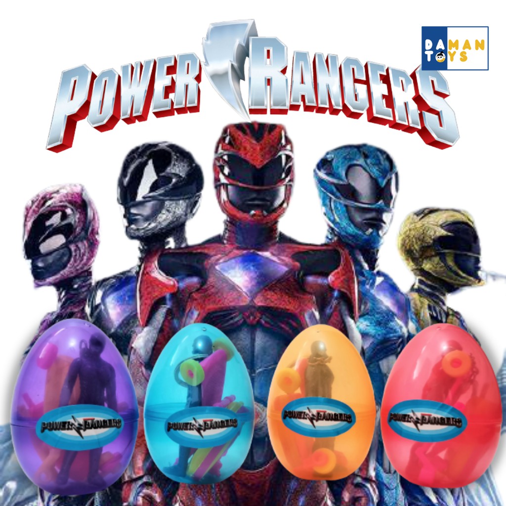 Egg Suprise Power Rangers/Action figure Power Rangers/Keychain Gantungan Kunci