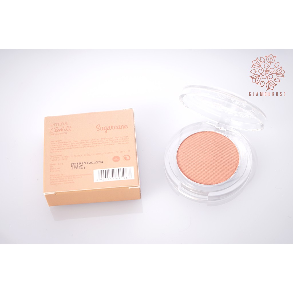 ❤️Glamouroseshop❤️ Emina Cheek Lit  /Cheeklit Pressed Blush On 3.5gr