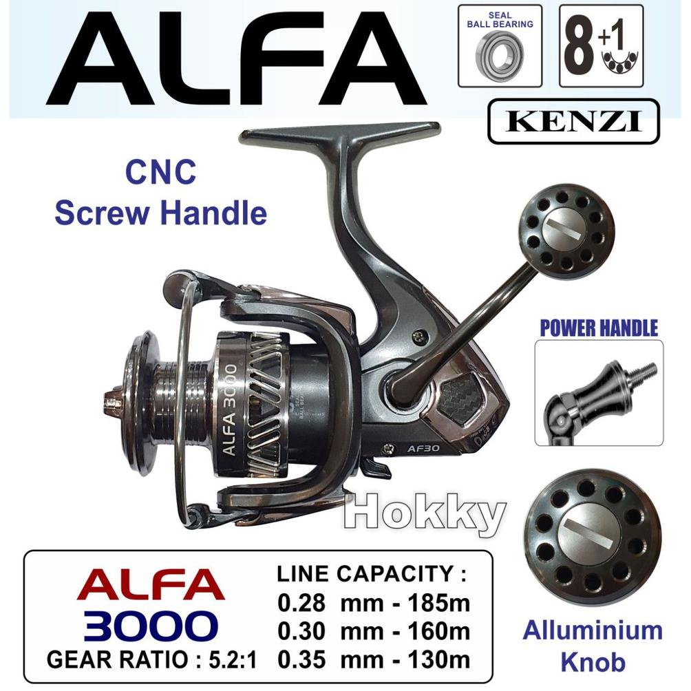 REEL KENZI ALFA 1000 2000 3000 5000 6000 TERLARISS...,,,,,