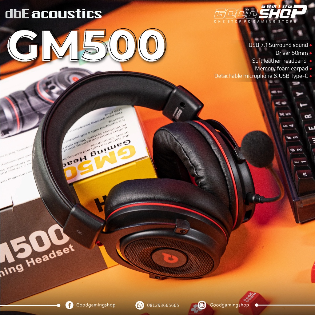 dbE Acoustic GM500 - Gaming Headset