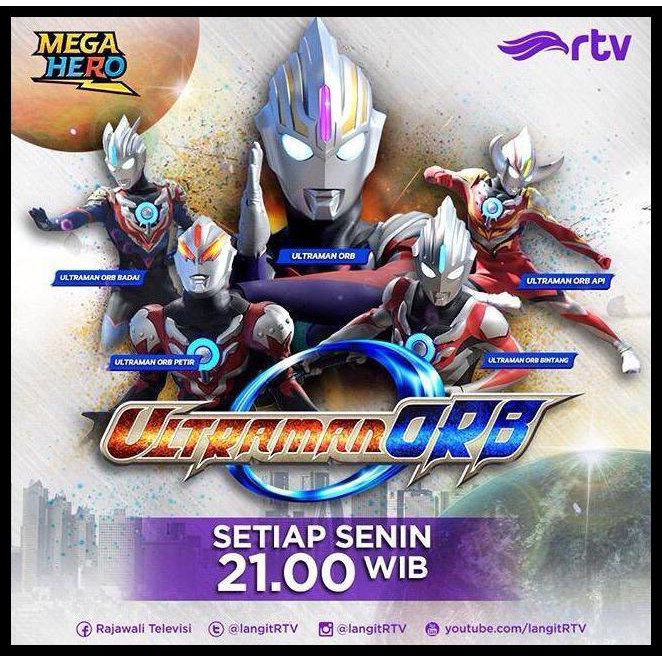 Cara Gambar Ultraman Orb - MasterWarna.com