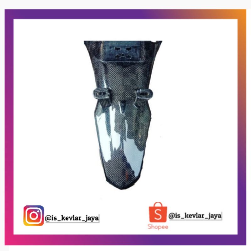 SPAKBOR BELAKANG YAMAHA LEXI KARBON KEVLAR