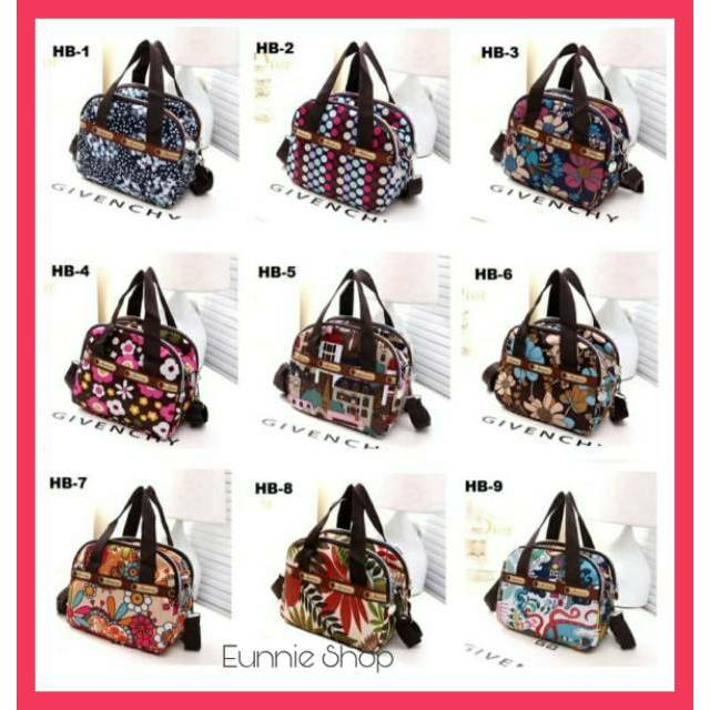Korea Women Nylon Hand Bag / Tas Selempang / Tas Tangan Korea