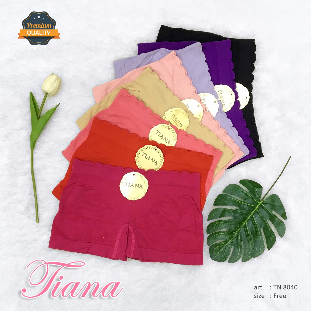 TIANA | Short Wanita RAJUT / KUALITAS BAGUS / EXTRA SOFT / Motif KEMBANG / art TNJ 8040