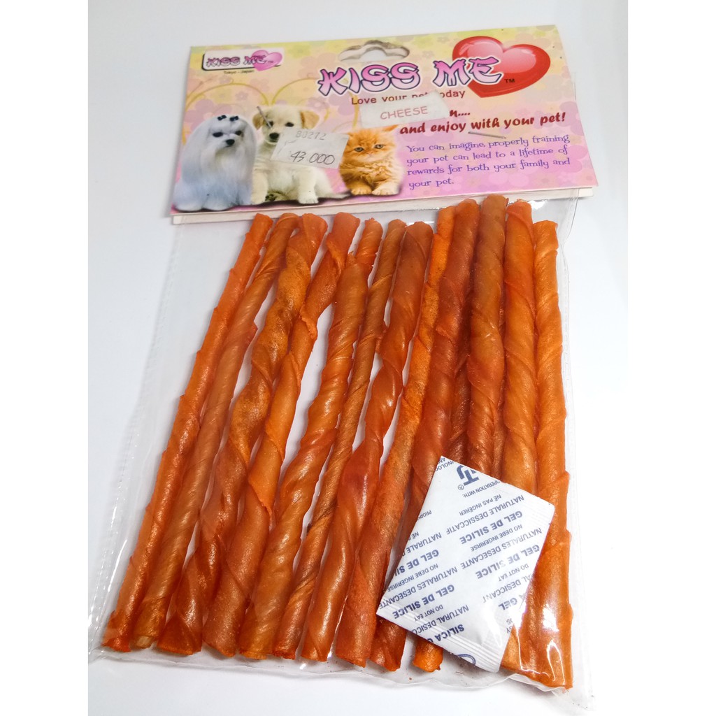 Snack Anjing Bentuk Stick Cheese/CEMILAN ANJING/SNACK ANJING