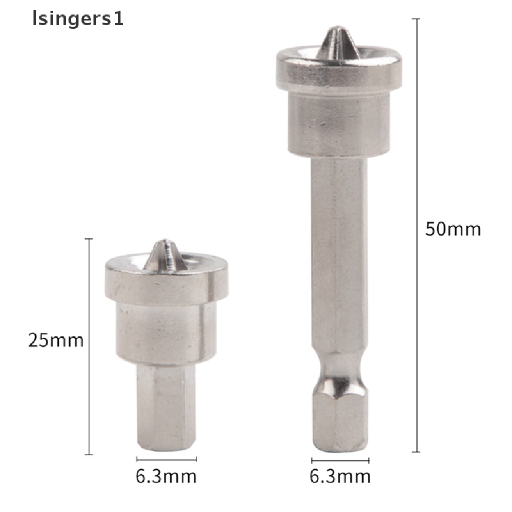 (lsingers1) Mata Obeng Hex Shank Magnetik Untuk Pekerjaan Kayu Bits