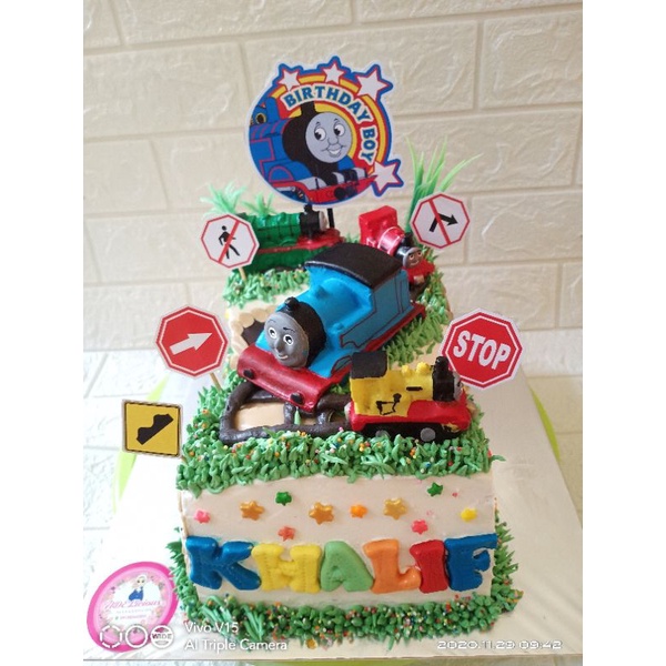 

cake angka 2 thomas n friends