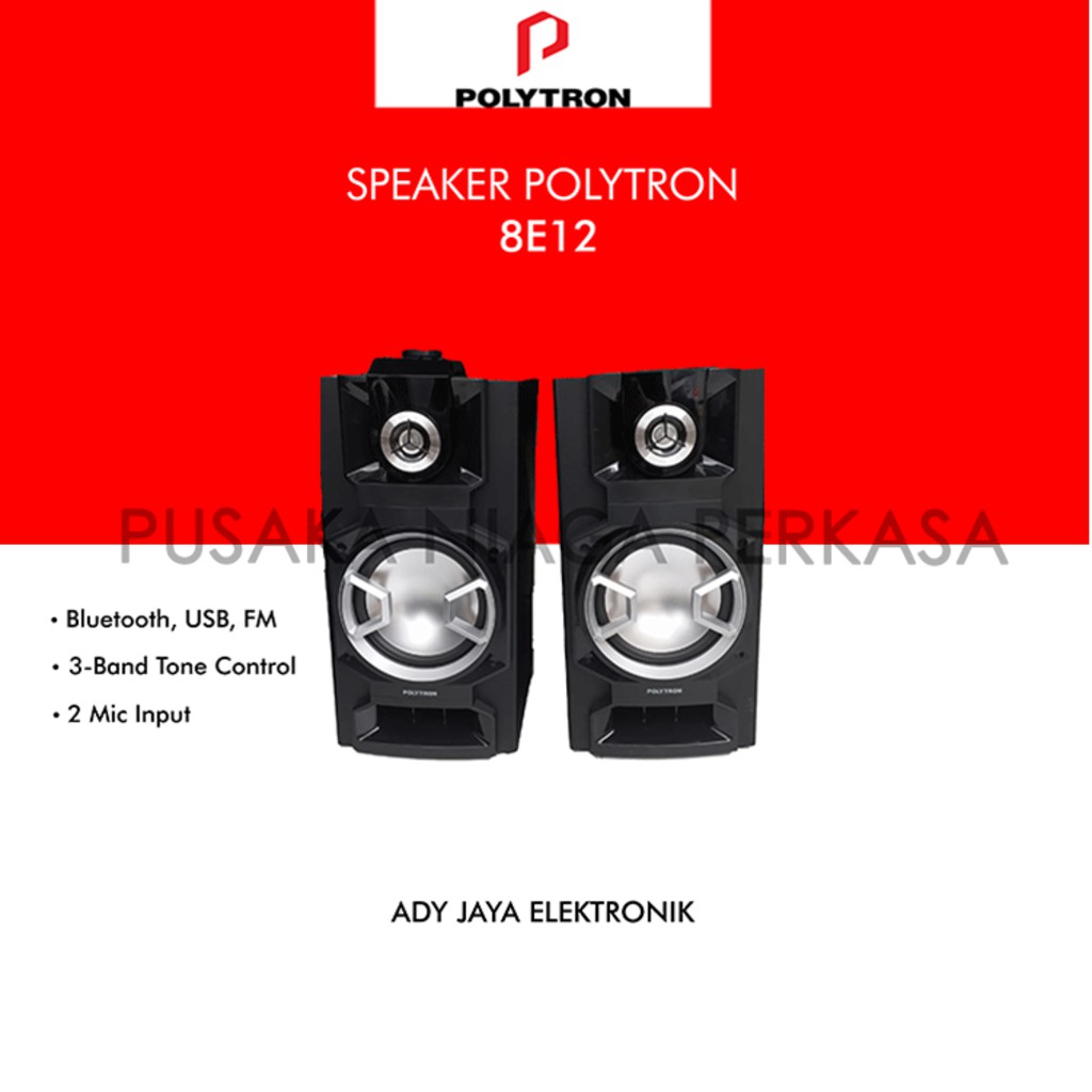 Speaker Polytron PAS 8E12 (Bluetooth+FM)
