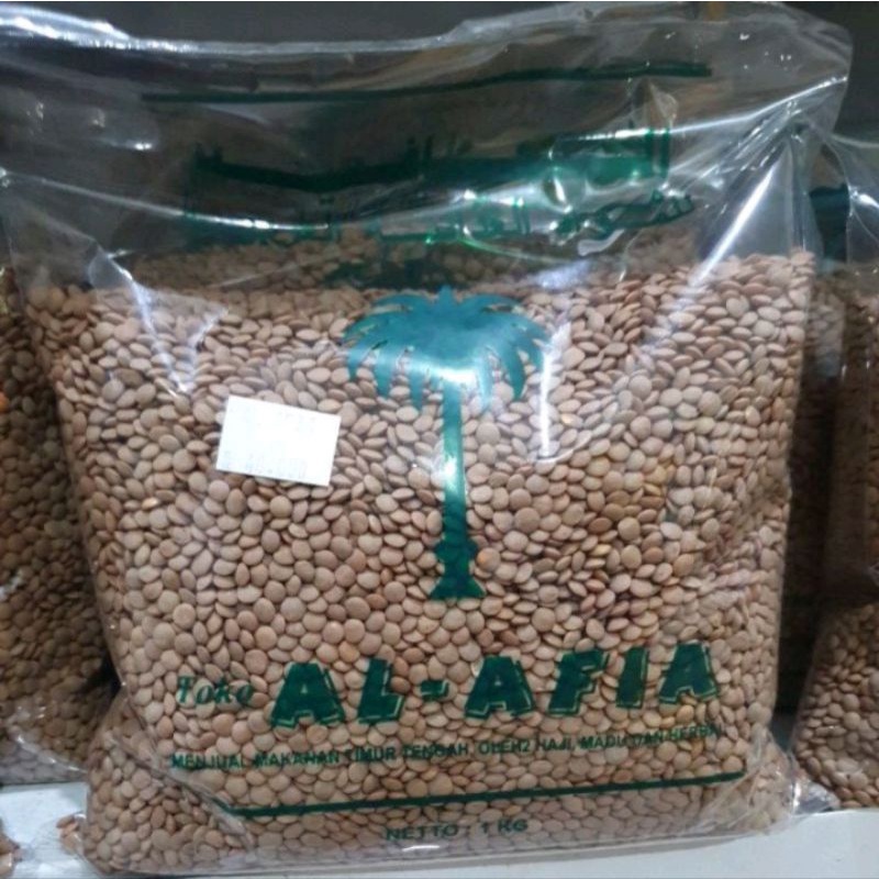 

Kacang Lentil Coklat Utuh 1kg