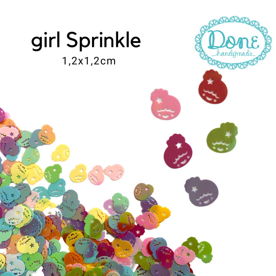 Girl glitter sprinkle wanita aksesoris craft isi shaker nail art slime lady nail art done handymade glitter donehandymade jual bahan kerajinan tangan
