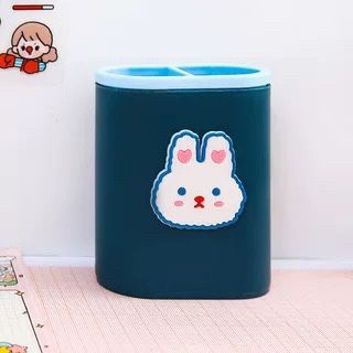 TEMPAT PENSIL DAN PULPEN SERBAGUNA DESKTOP MULTIFUNGSI PEN HOLDER GAYA KOREA / ALAT TULIS ORGANIZER KARTUN