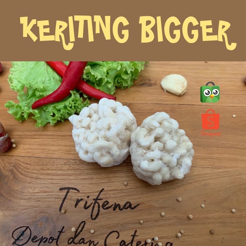 

PEMPEK KERITING BIGGER FROZEN (ASLI DARI IKAN TENGIRI BUKAN ABAL2)