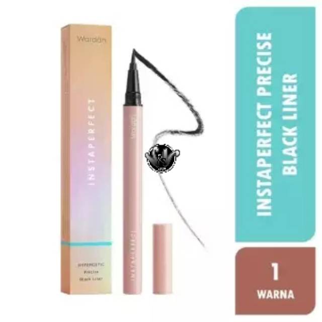 WARDAH INSTAPERFECT HYPERGETIC PRECISE BLACK LINER/WARDAH/INSTAPERFECT/KOSMETIK MATA/MAKEUP/KOSMETIK