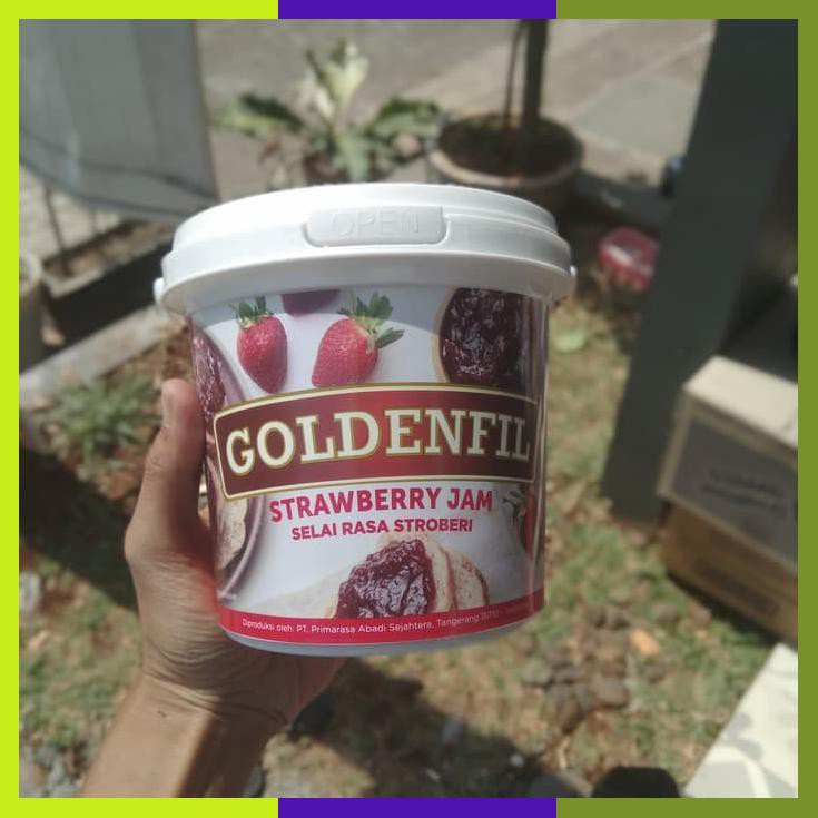 

Goldenfil Strawberry Jam Selai 1Kg