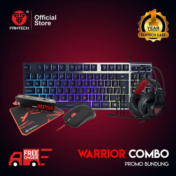 Promo Paket Bundling Gaming Gear WARRIOR COMBO