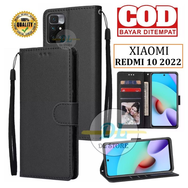 flip Case Dompet Redmi 10 2022