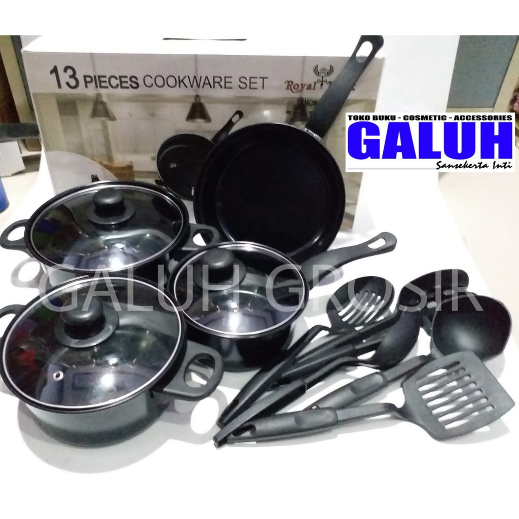 Cookware Set Royal Mark 13 Pieces RMCW-9713