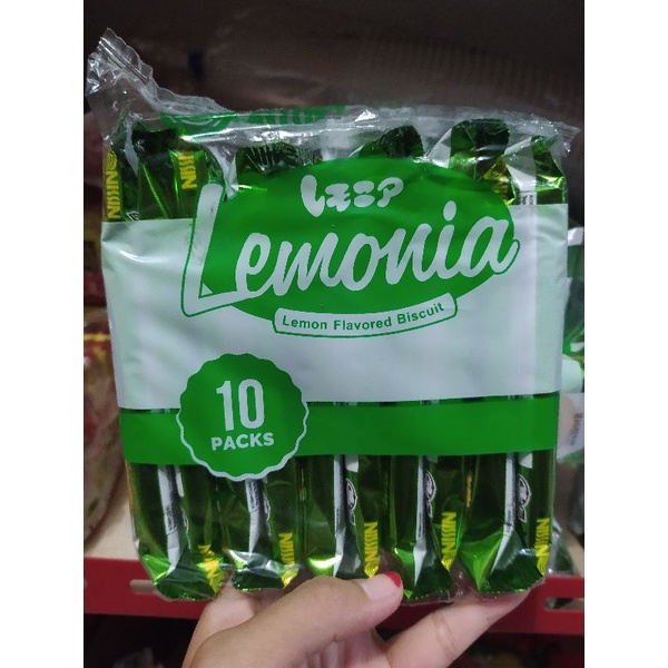 

Lemonia Biskuit Lemon Renceng isi 10 sachet