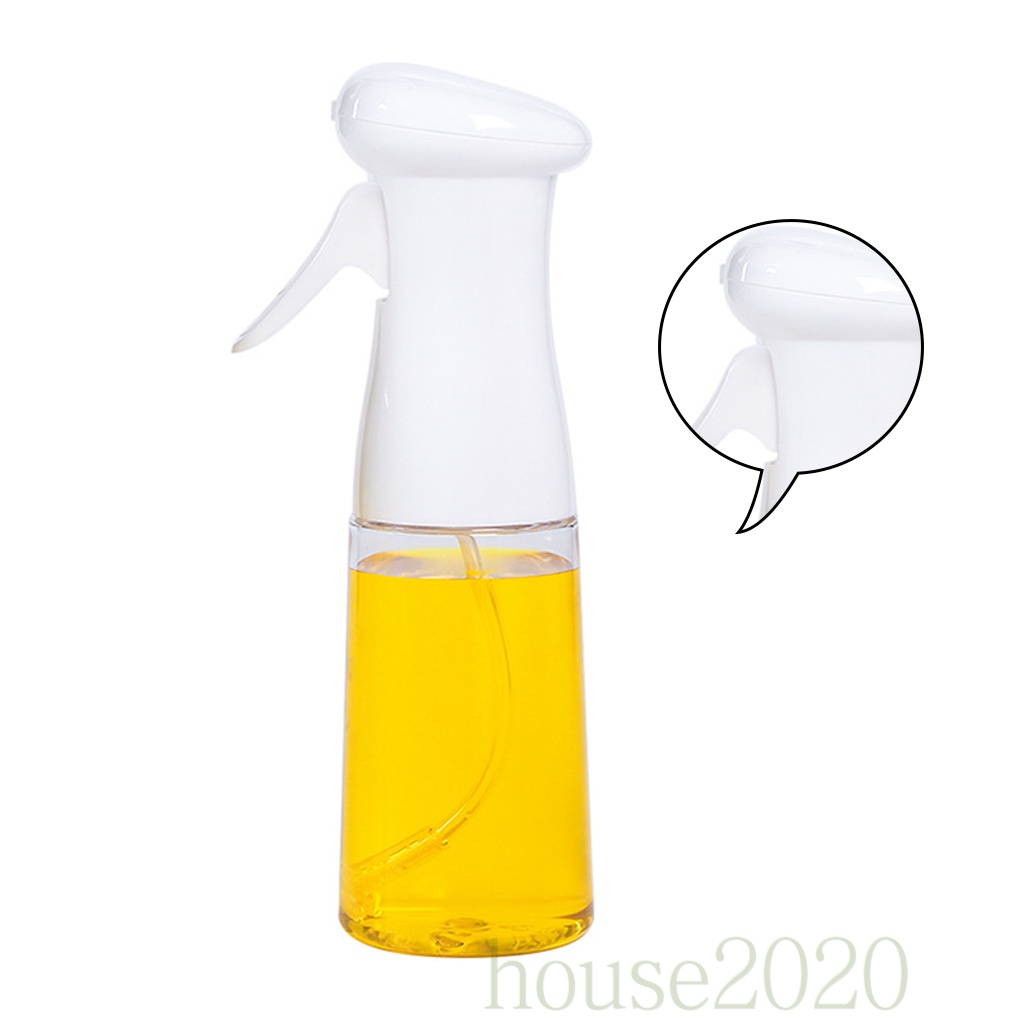 (House2020) Botol Spray Minyak Zaitun / Cuka Warna Putih Untuk Bbq / Panggang