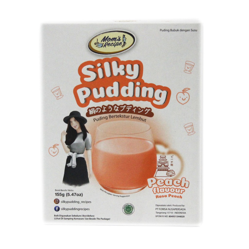 

SILKY PUDDING PEACH 155G
