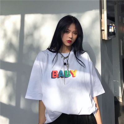 MYSTIQUE.ID-BAJU KAOS BABY T-SHIRT LUCU DAN AESTHETIC