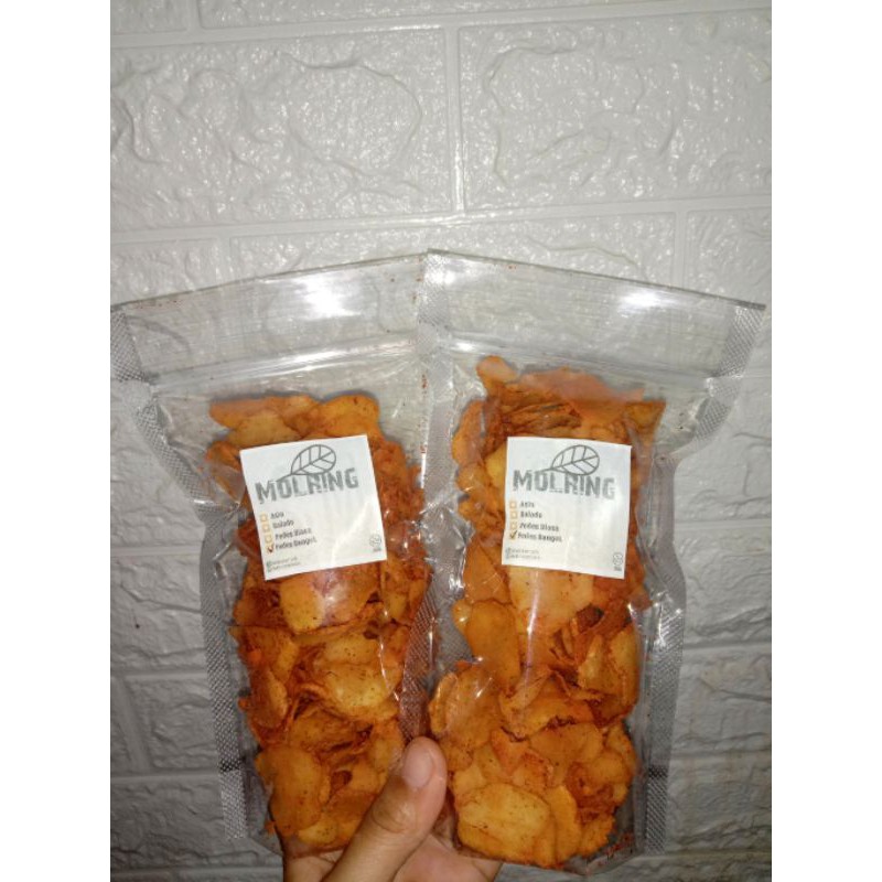 

Molring / keripik gurih / cemilan / snack zaman now