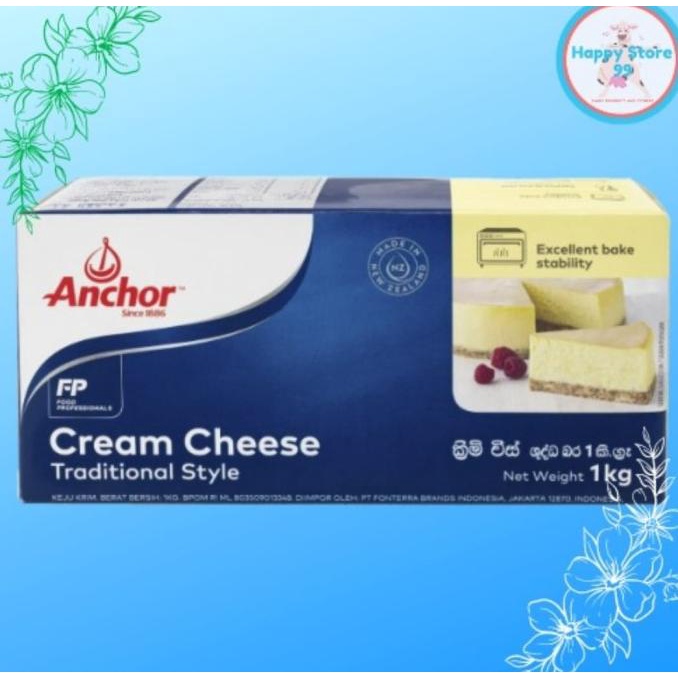 

(BISA COD) ANCHOR CREAM CHEESE 1 KG