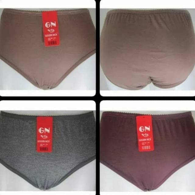 celana dalam wanita golden nick warna tua
