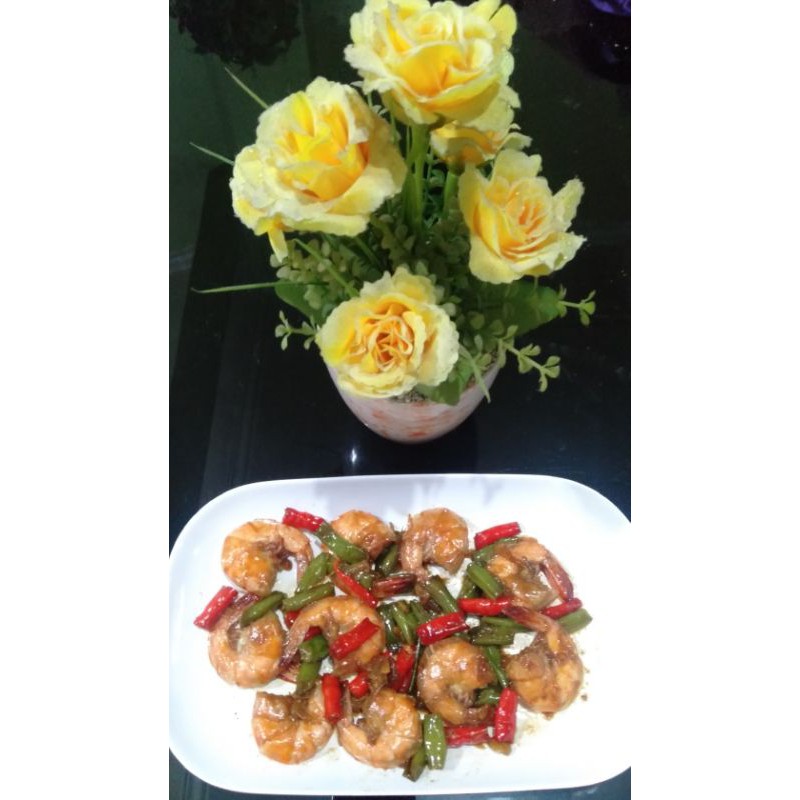 

Udang goreng Buncis